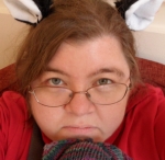 picture of KD Sarge with cat ears